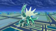 Shiny Dialga as it appears in Pokemon GO (Image via Niantic)